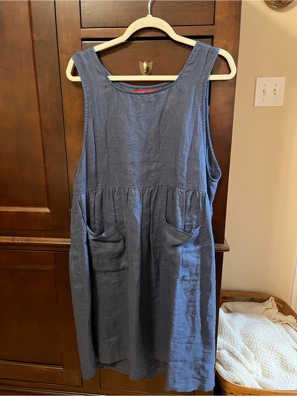Pyne & Smith Pinafore Vintage Blue Medium
